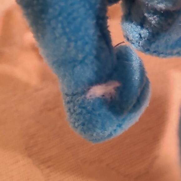 Blue Clues Plush Stuffed Animal Vintage 4" inches 1998 Motty's Nick Jr. - Picture 4 of 4